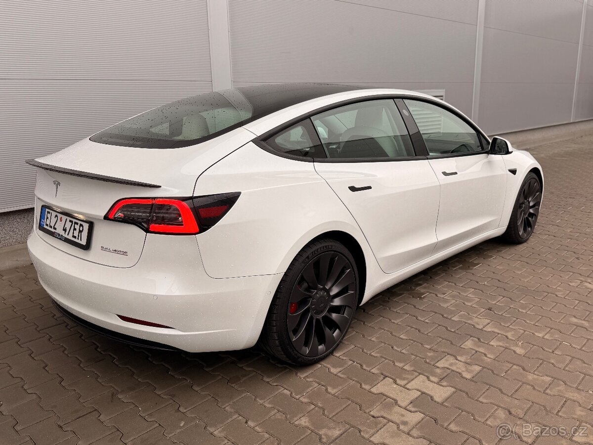 Tesla Model 3 PERFORMANCE 4x4 záruka2029 DPH - 4