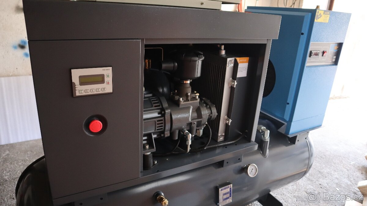 Šroubový kompresor + sušička vzduchu - 4