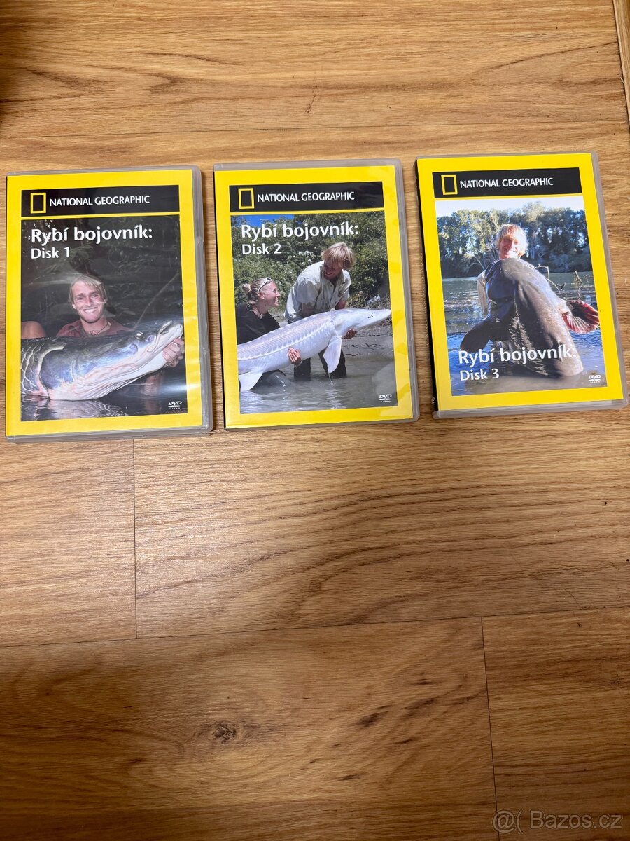 Prodám DVD kolekci Rybí bojovník – Jakub Vágner - 4