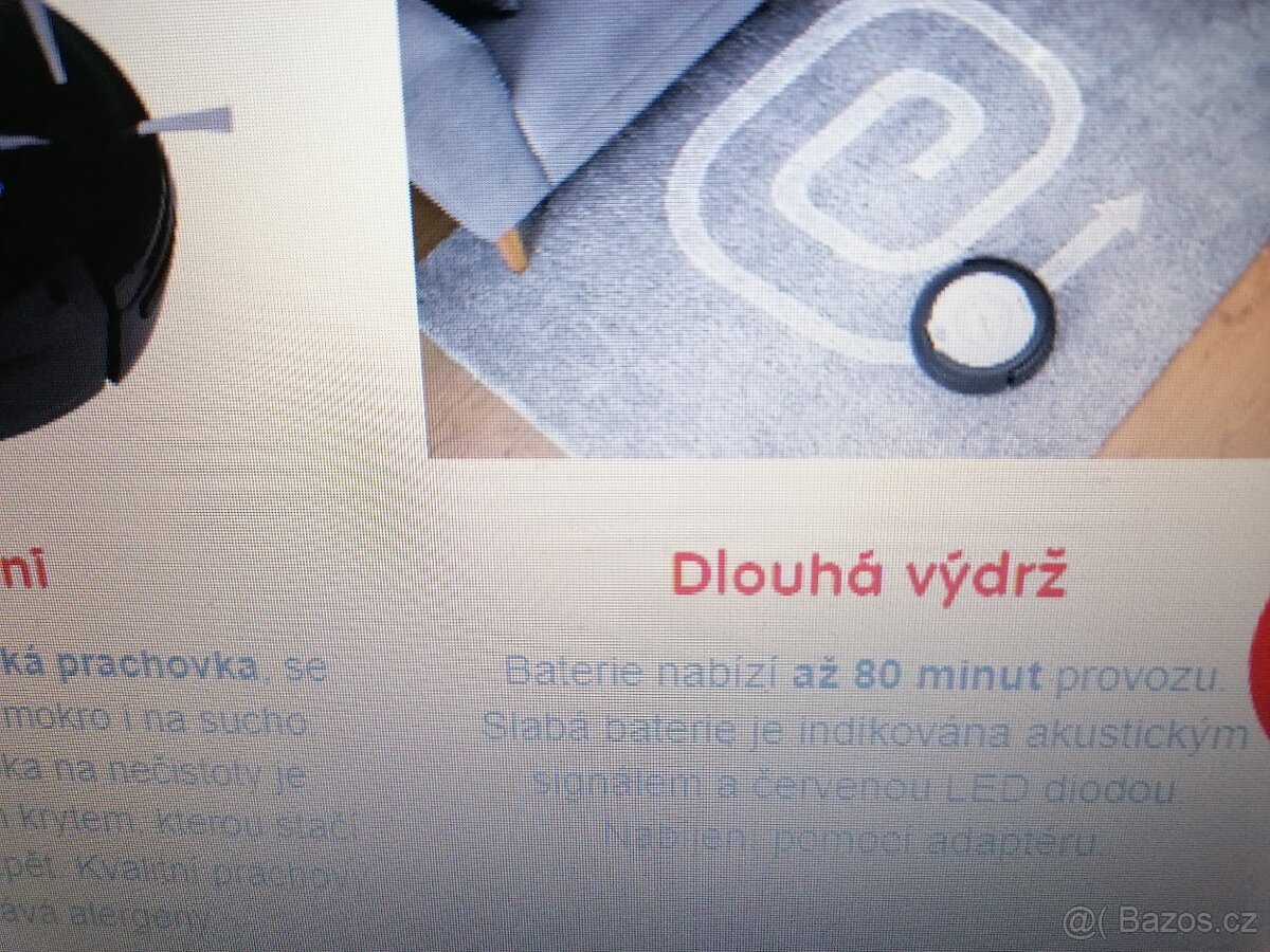 „Robotický vysavač SENCOR SRV 1000SLm 2v1 AllFloor“. - 4