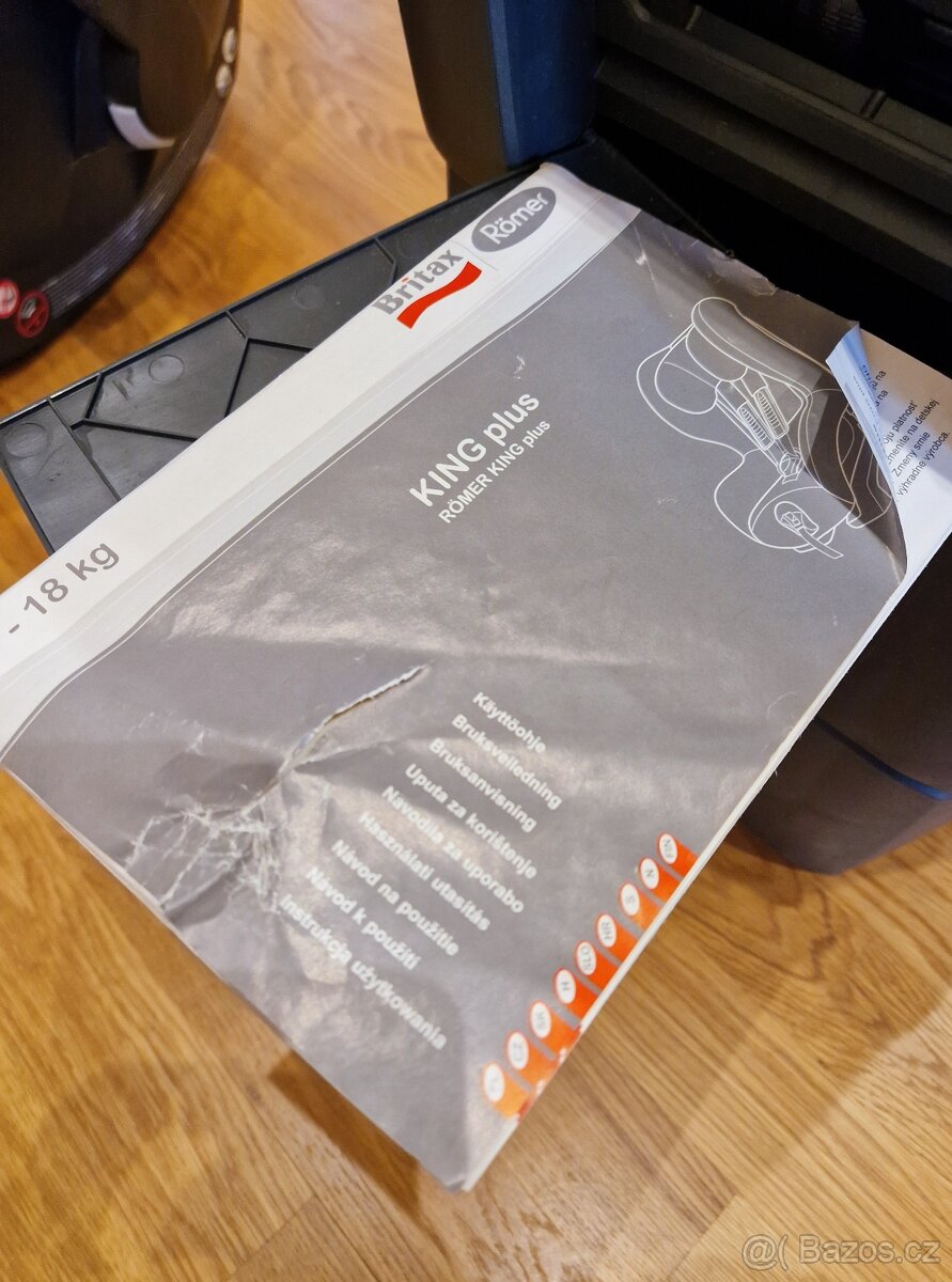 Autosedačka Britax Römer KING plus a vajíčko CBX - 4