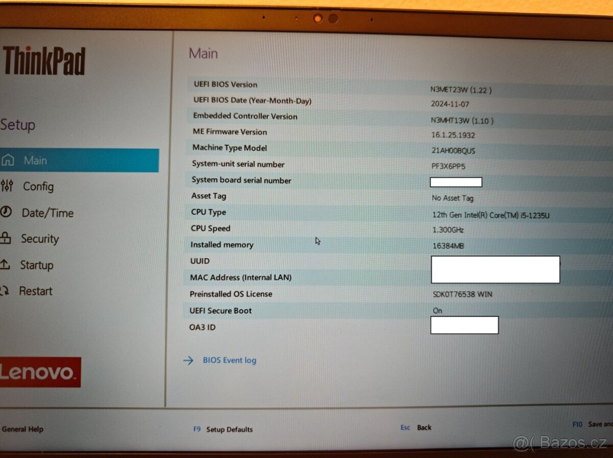 lenovo ThinkPad T14 gen3 - 4
