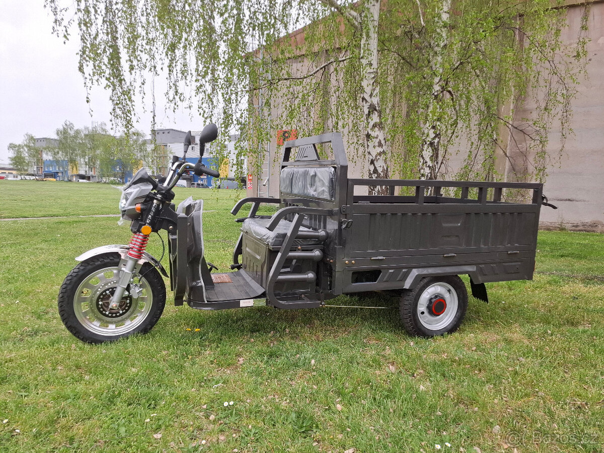 pracovní elektrická Tříkolka Zethos T-08 1500W na SPZ