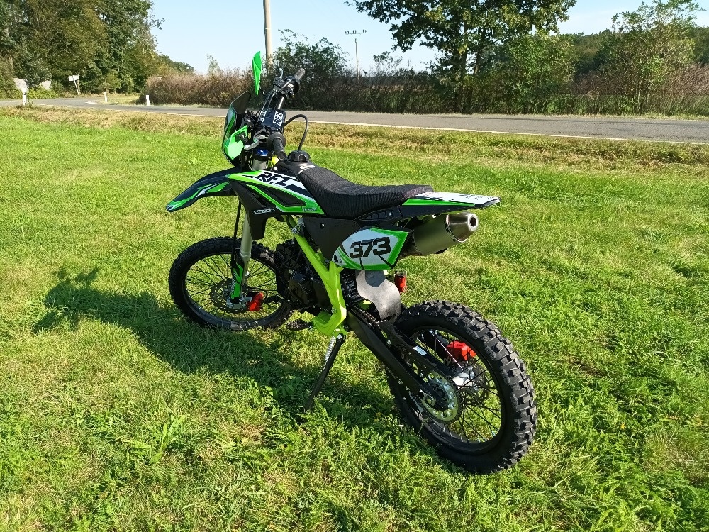 Pitbike By Apollo THUNDER 140cc 19/16 E-Start Zelená - 4