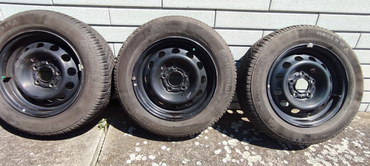 Originální plechová kola BMW BM 815 - TOP stav (zimní) - 4