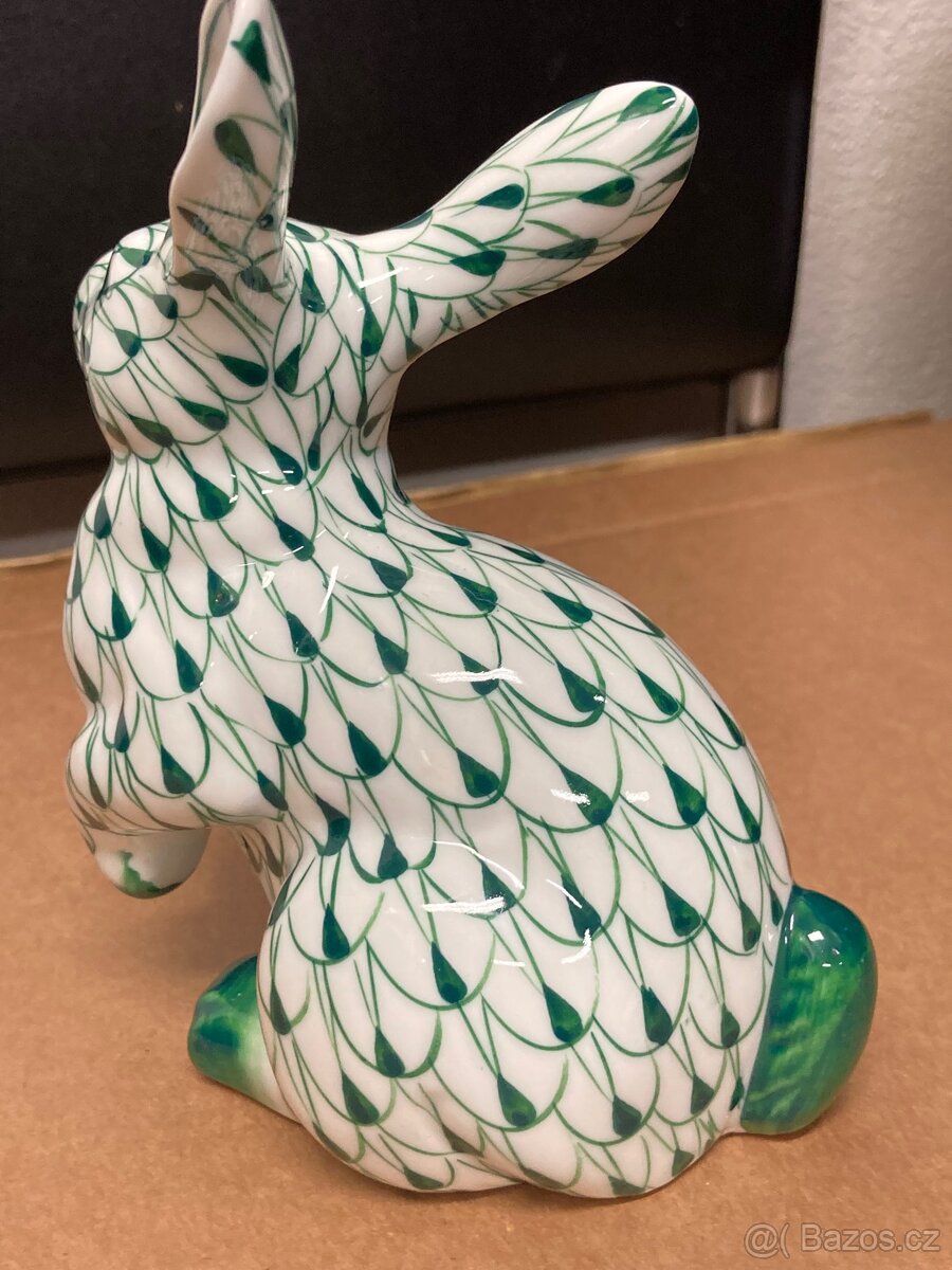 Porcelanovy zajicek,kralik - 4