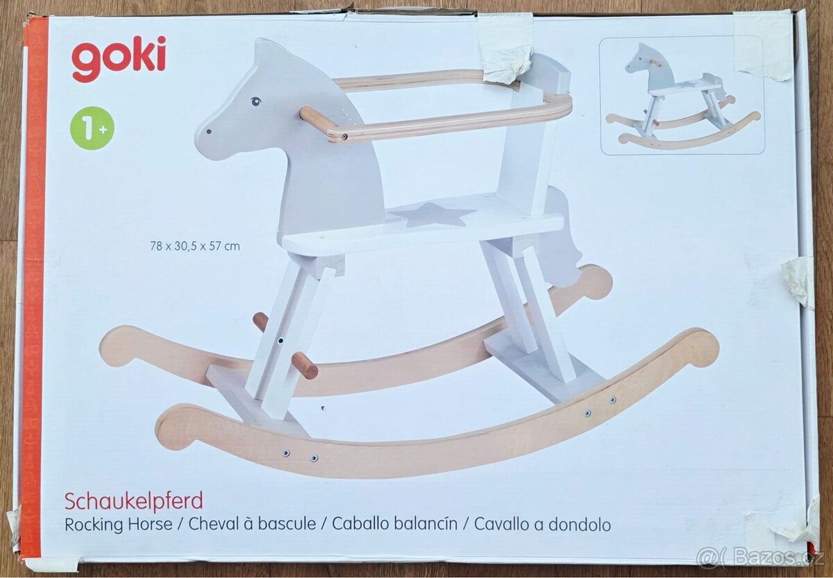 Houpací koník Goki White Star - 4