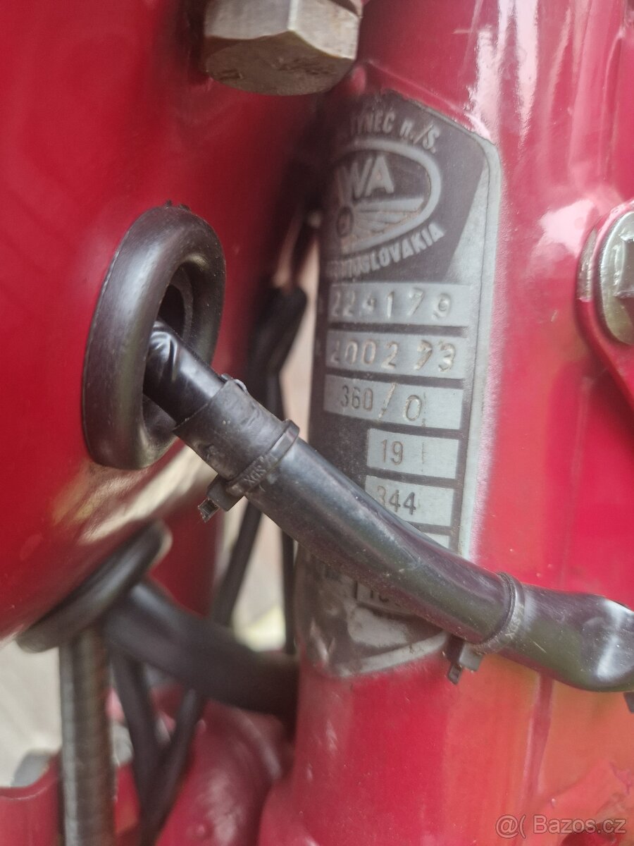 Cukrík Jawa 350 typ 360 stk 2029 komplett repas - 4