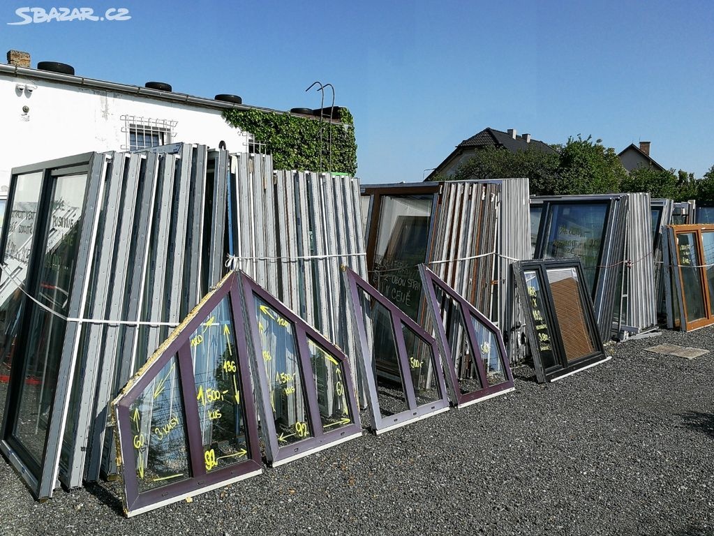 trojúhelníková okna použitá - 4