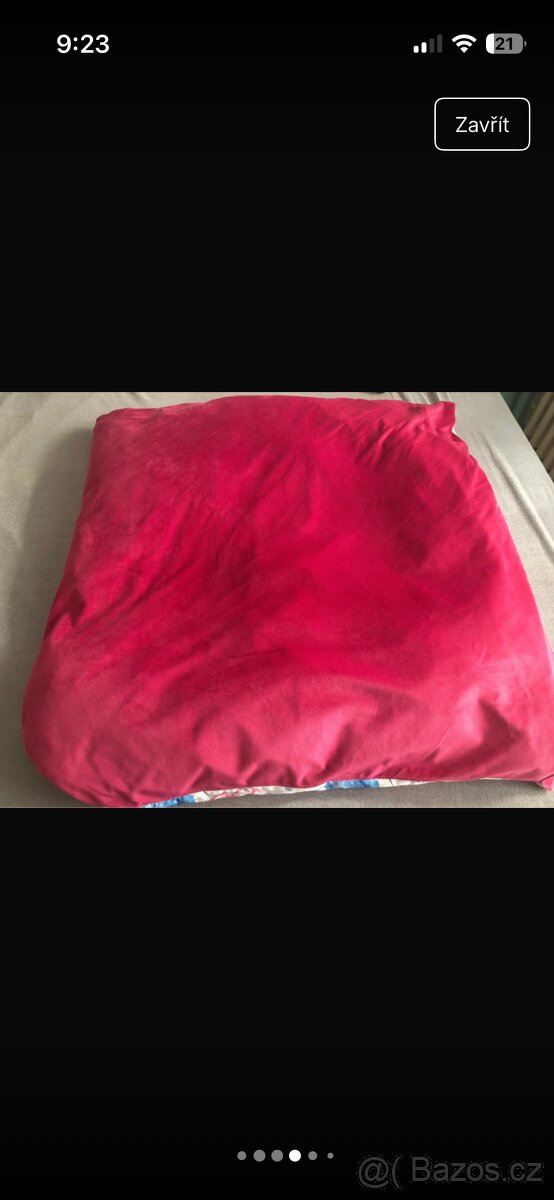 Péřová zavinovačka 100x100 cm - 4