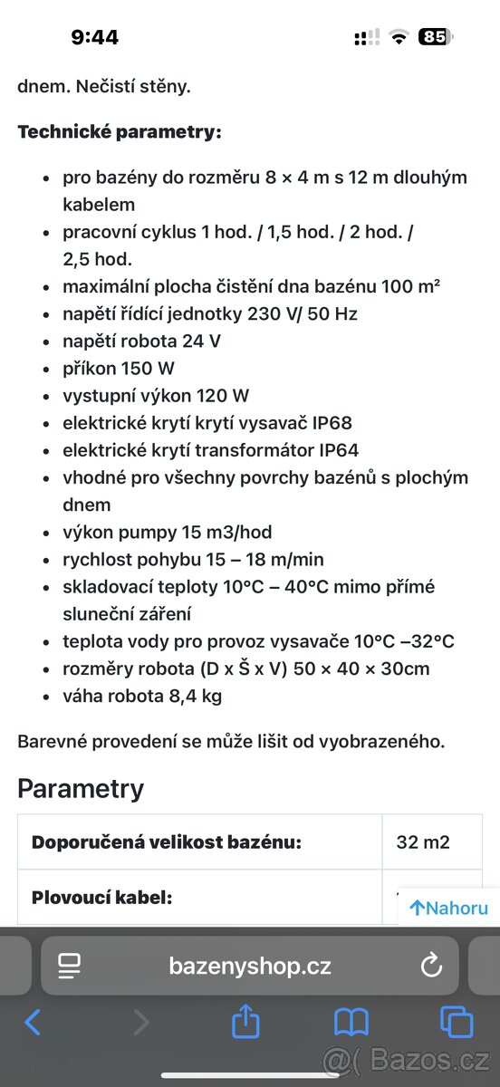 Automatický bazénový vysavač Steinbach Poolrunner - 4