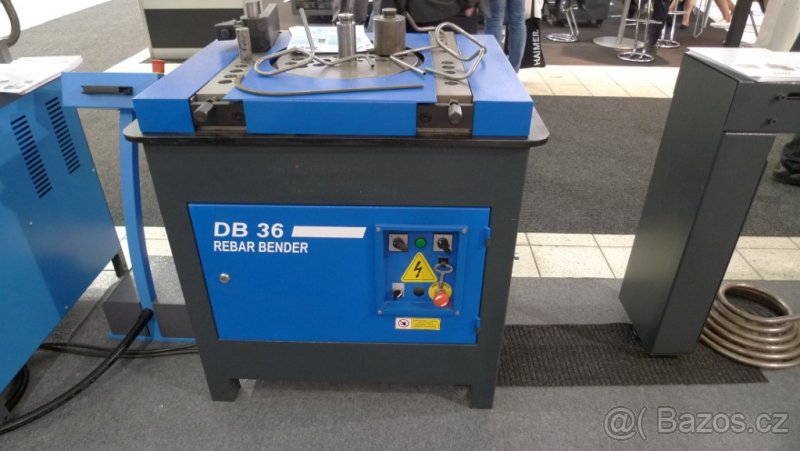 Ohýbačka betonářské ocele,výztuže DB36 R:B: - 4