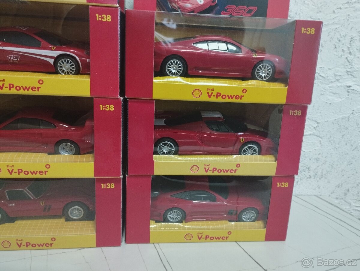 Modely autíček 1:38 Shell - 4