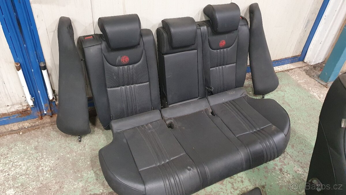 Jednotlivé časti koženého interiéru Alfa 159 SW - 4