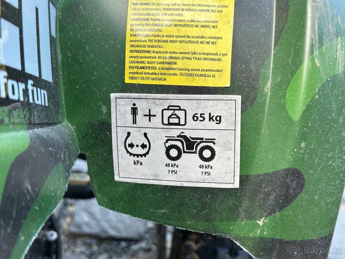 Prodám dětskou čtyřkolku HECHT