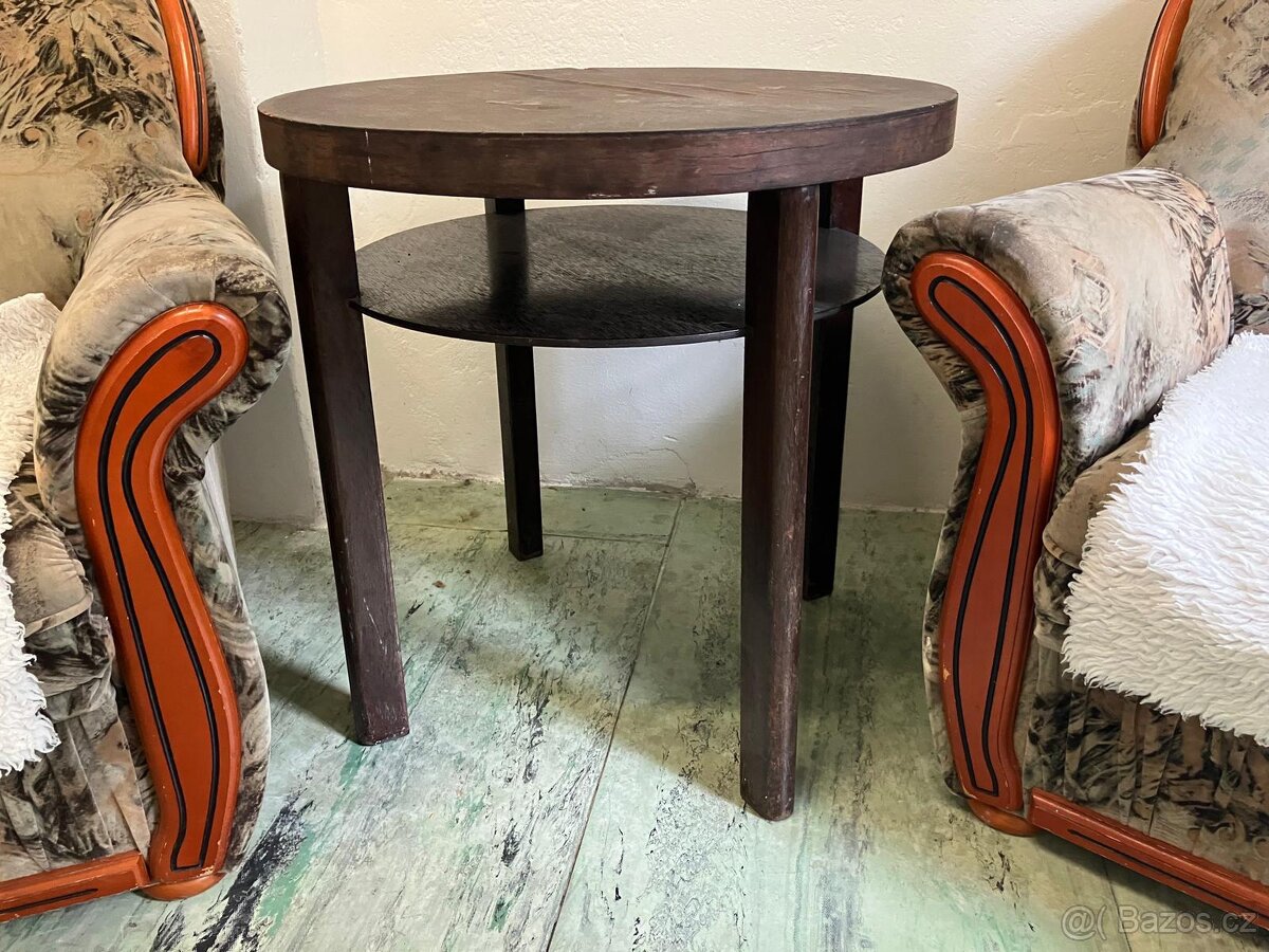 pohodlná pevná křesla - 2 ks - 4