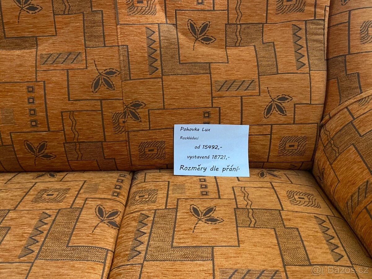 Nová rozkládací sedací souprava - 4