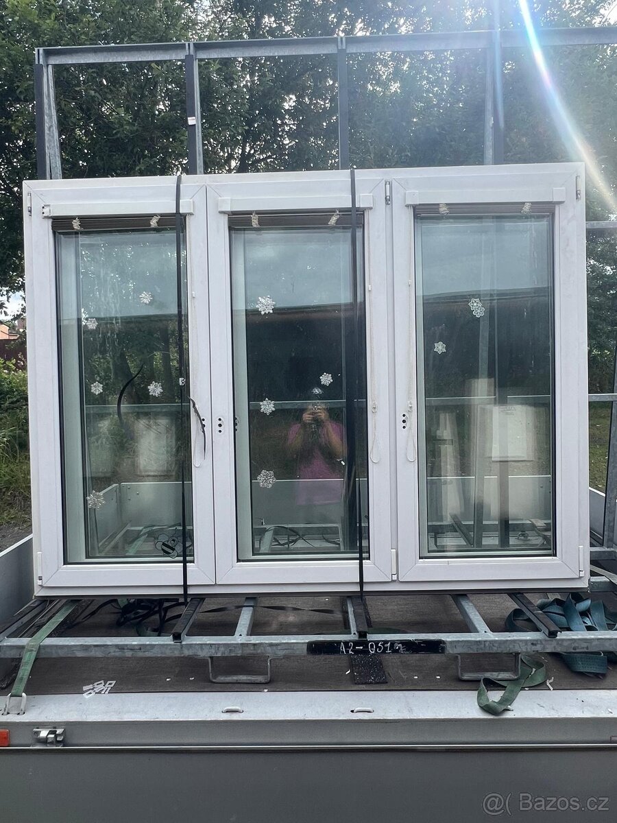 Okna PVC bílá (dvojsklo) plně funkční - 4