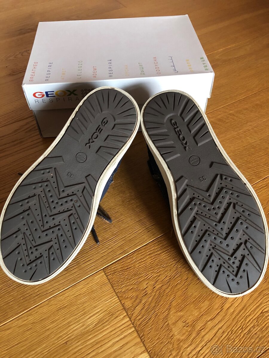 Geox semišové polobotky vel.33 - 4