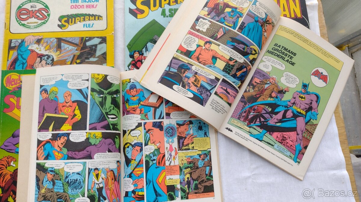 Retro komiksy Superman,Batman - 4