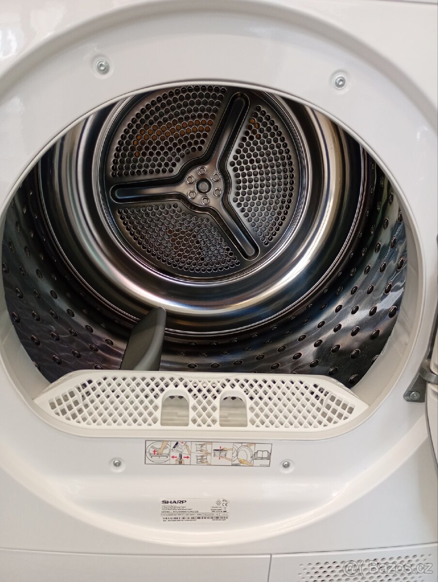 Sušička prádla s tepelným čerpadlem Sharp - 4