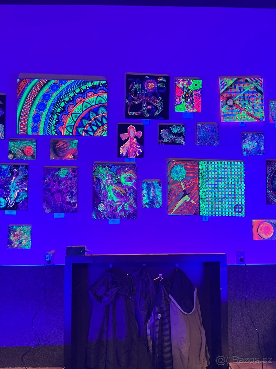 Obrazy fluorescenční - 4
