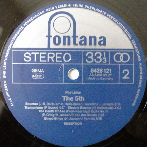 Ekseption – The 5th (LP) - 4