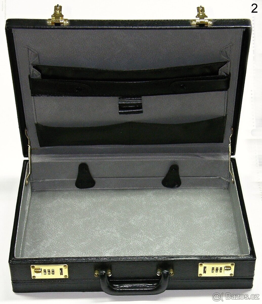 Diplomatické attache kufry - 2 ks - 4