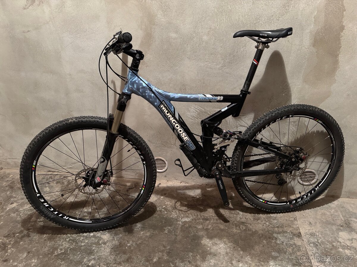 Horské kolo Mongoose Pro celoodpruzene velikosti M - 4