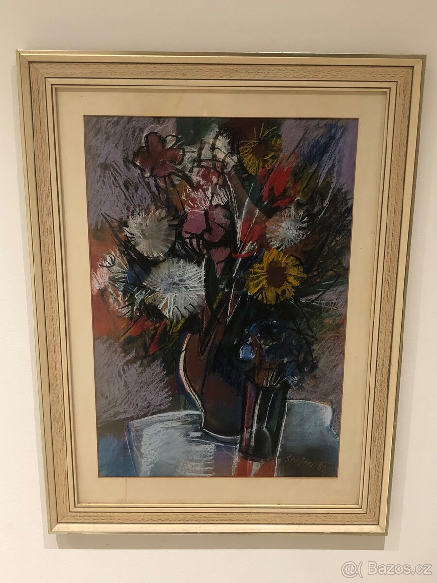 Obraz Josef Šteffel – Letní zátiší (1982) – originál - 4