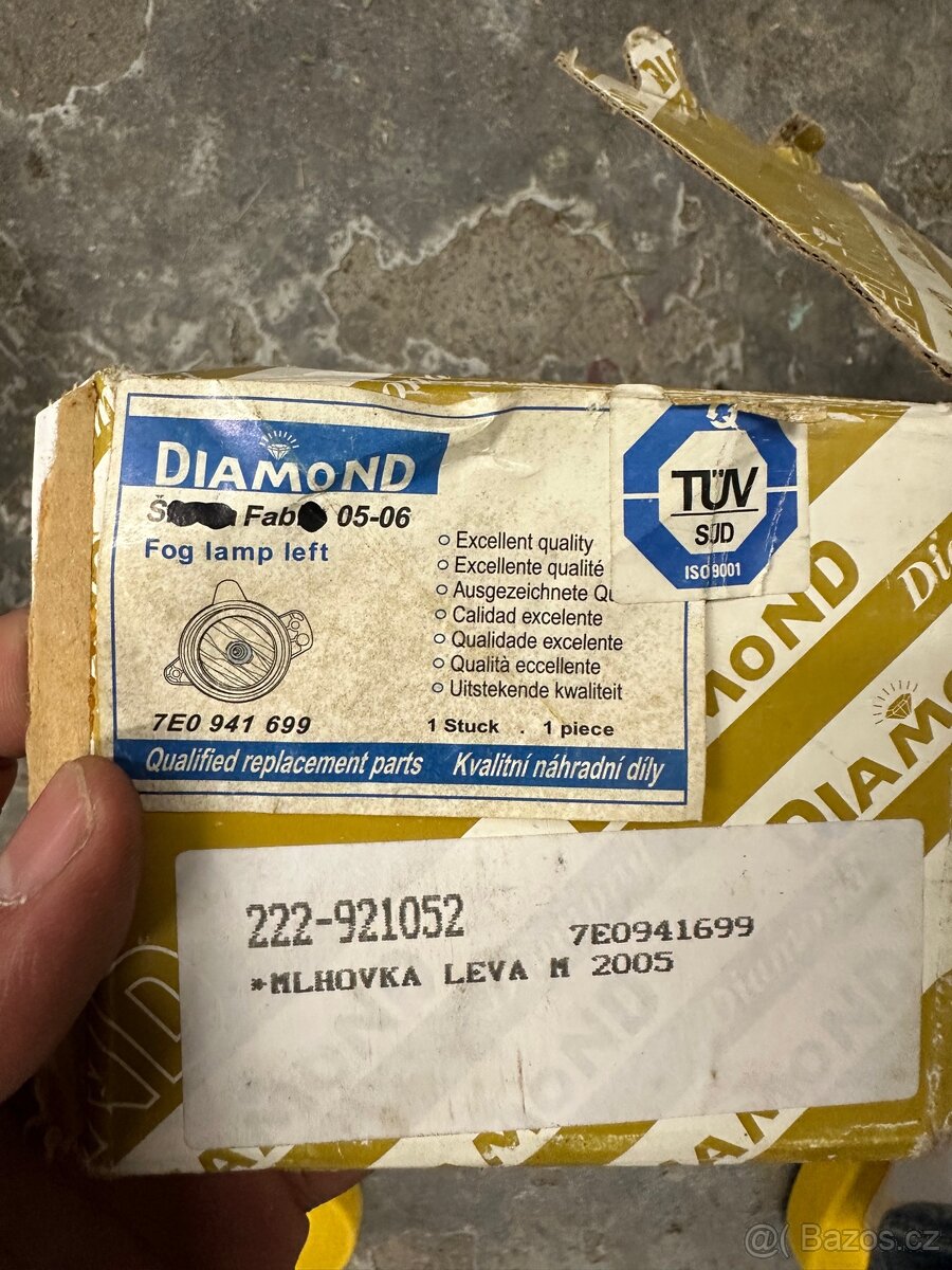 Škoda Fabia mlhovka levá i pravá 2005 - 4
