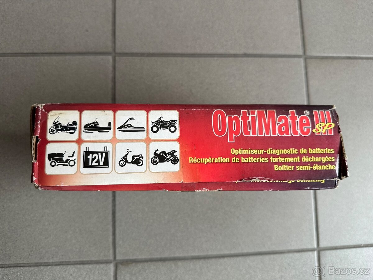 Nabíječka TecMate Optimate III SP - 4