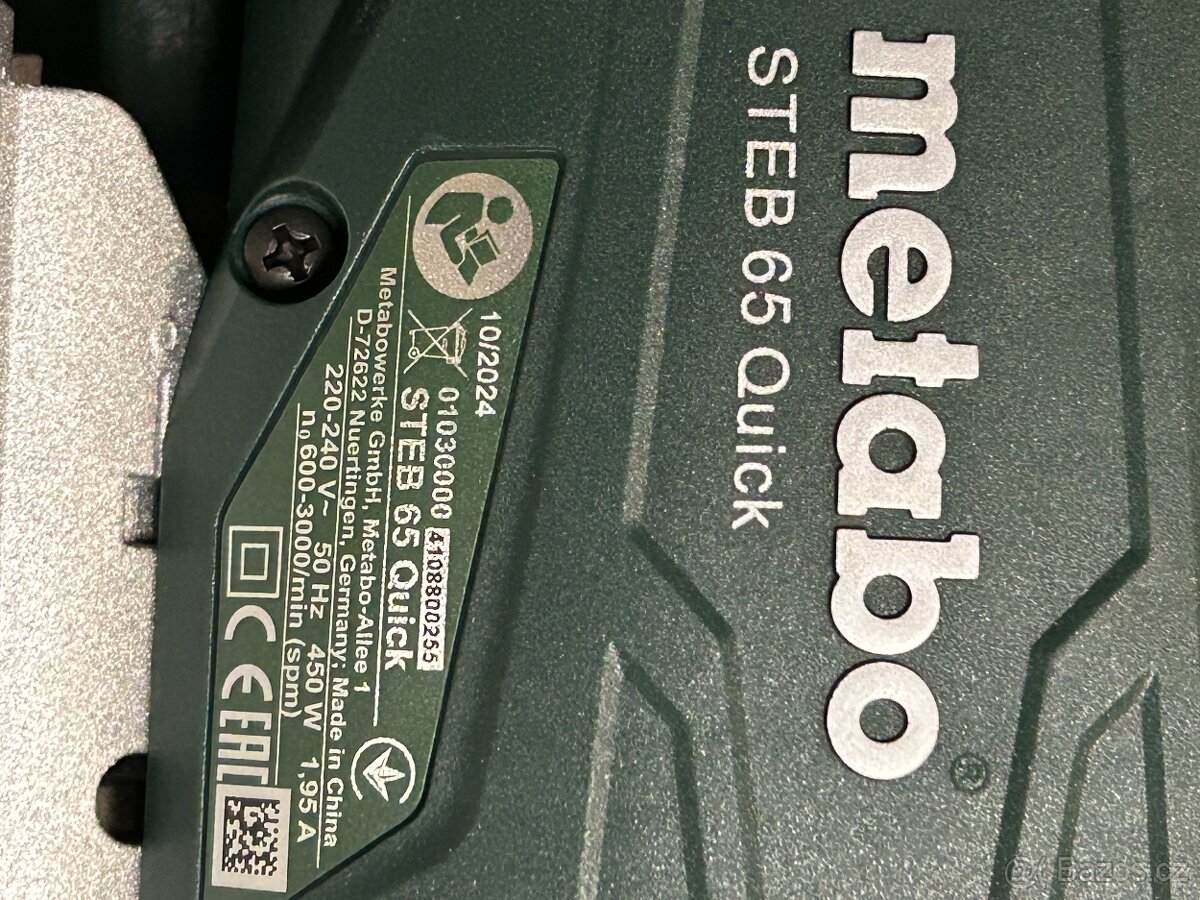 Metabo přímočerá pila STEB 65 Quick 601030500 - 4
