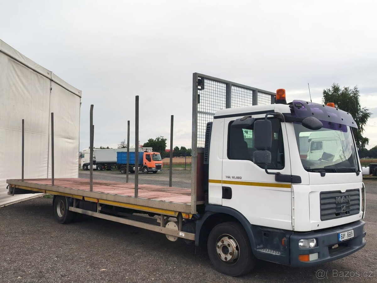 MAN TGL 12.180 4x2 plato - 4