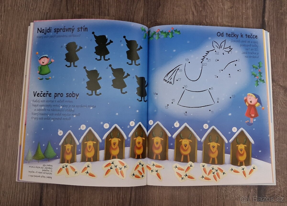 Velka kniha vanocnich samolepek - 4