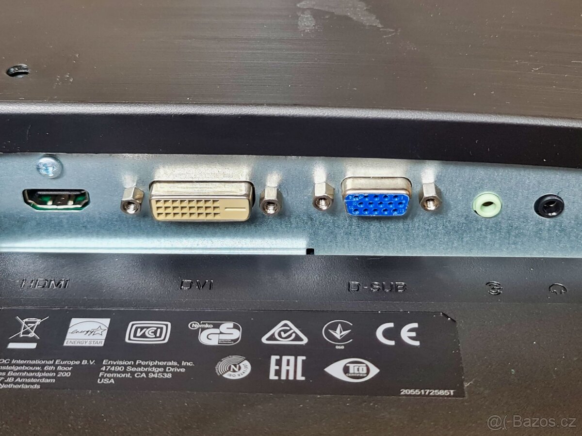 LED AOC E2275SWJ, Full HD, repr. 2 x 2 W - 4