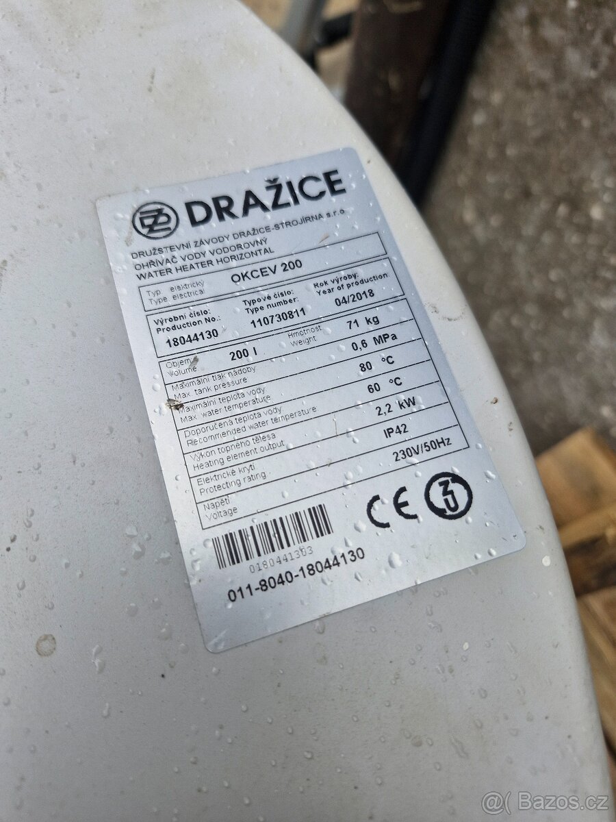 Bojler Dražice OKCEV 200 - 4