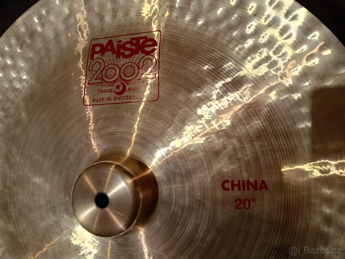 Paiste 2002 china 20" - 4