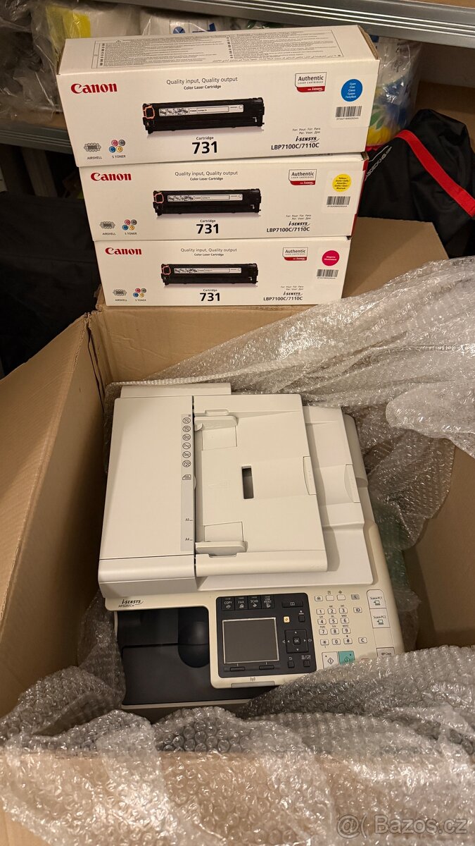 Canon MF8280Cw - téměř nepoužitá + náhradní tonery - 4