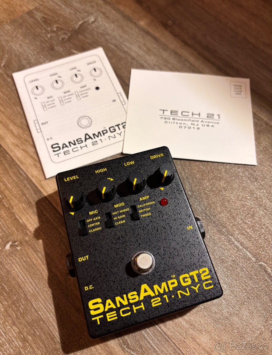 Tech 21 SansAmp GT2 - 4