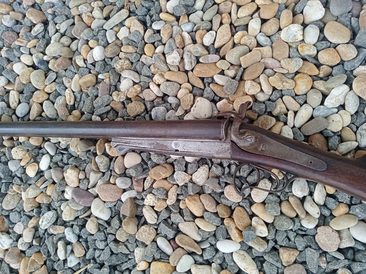 Historická brokovnice lefoš funkční původni - 4