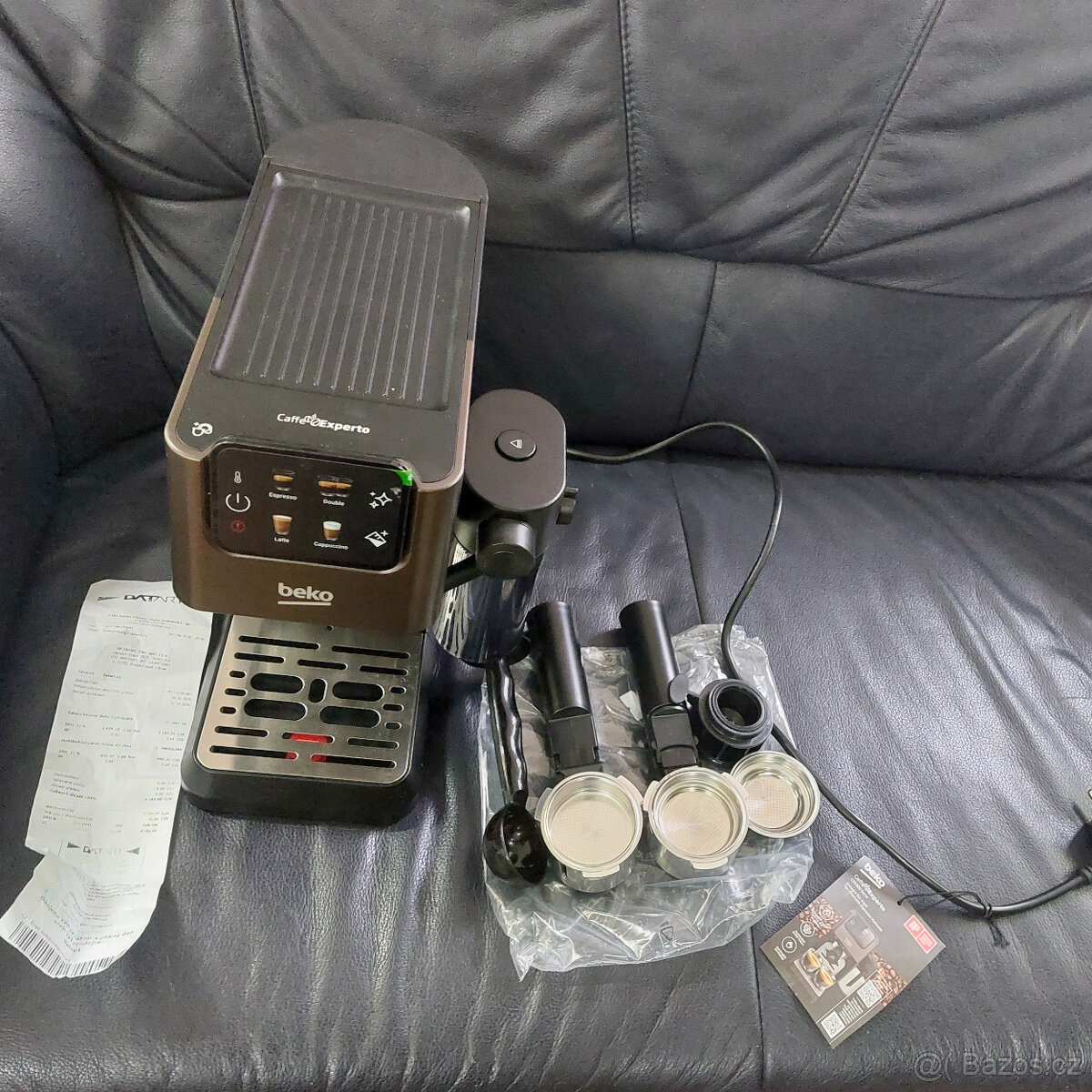 Pákový kávovar Beko, DOKLAD,ZÁRUKA, TOP STAV, NEPOUŽITÝ - 4