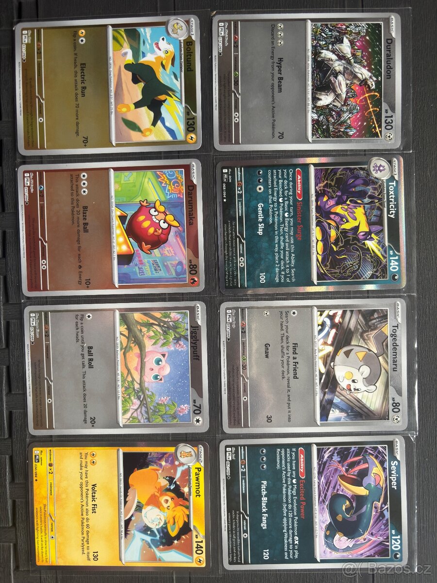 Pokemon vzácné karty mix - 4