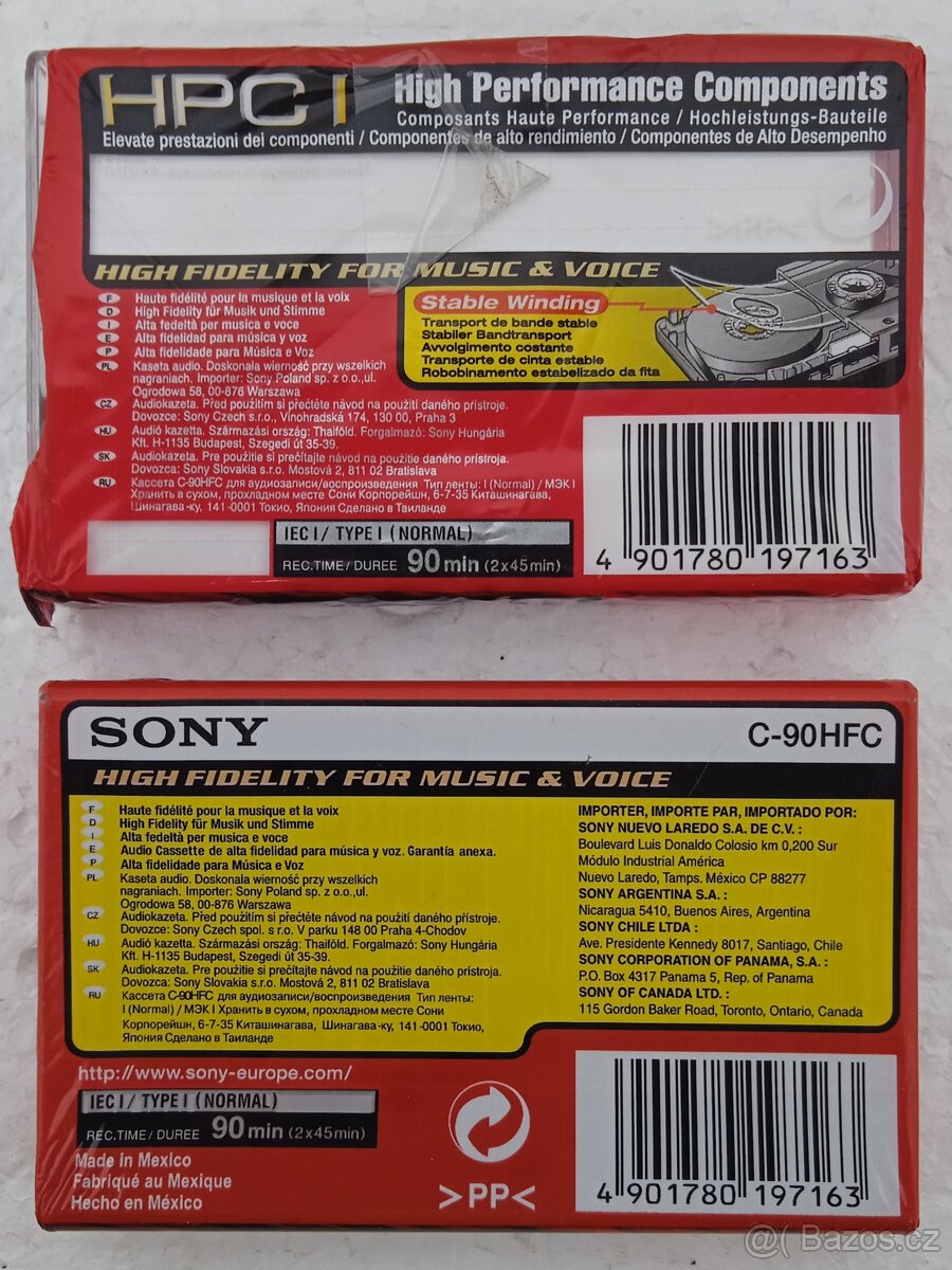 Sony HF90 C-90HFC Retro Audiokazeta - 4