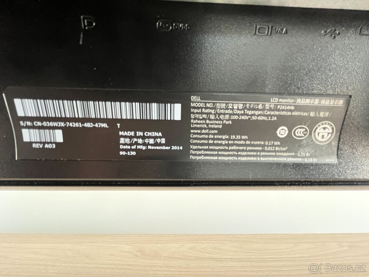 Dell P2414Hb Professional (24", matný) - 4