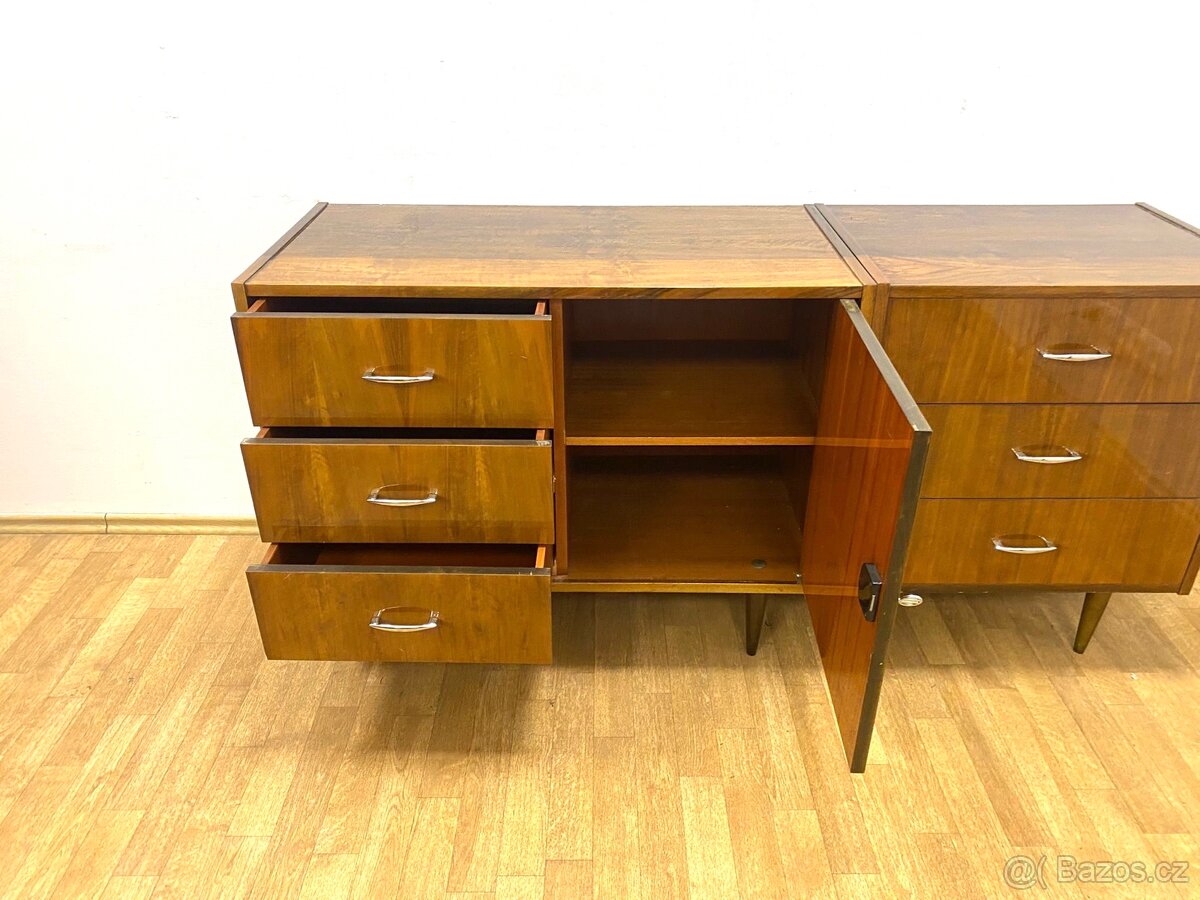 Retro komoda 60. léta Brusel - 4