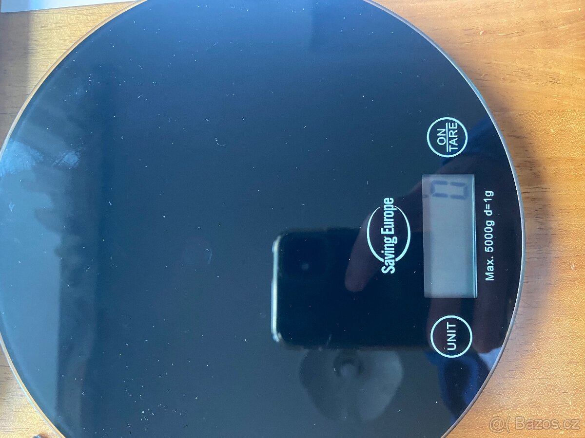 Kuchyňská váha elektronická digitální nová. Vynulování - 4