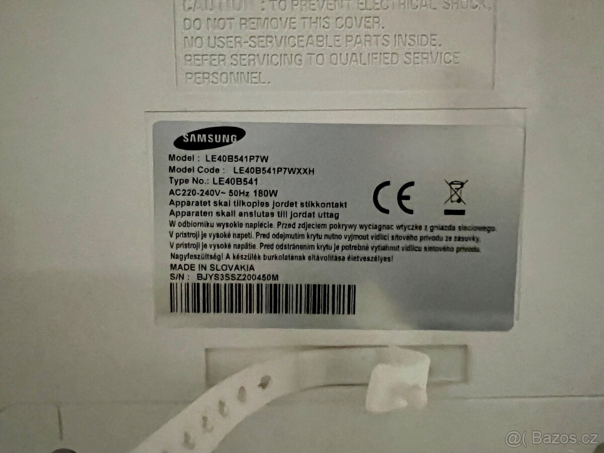 TELEVIZE: Samsung 40” (úhlopříčka 102cm) - 4
