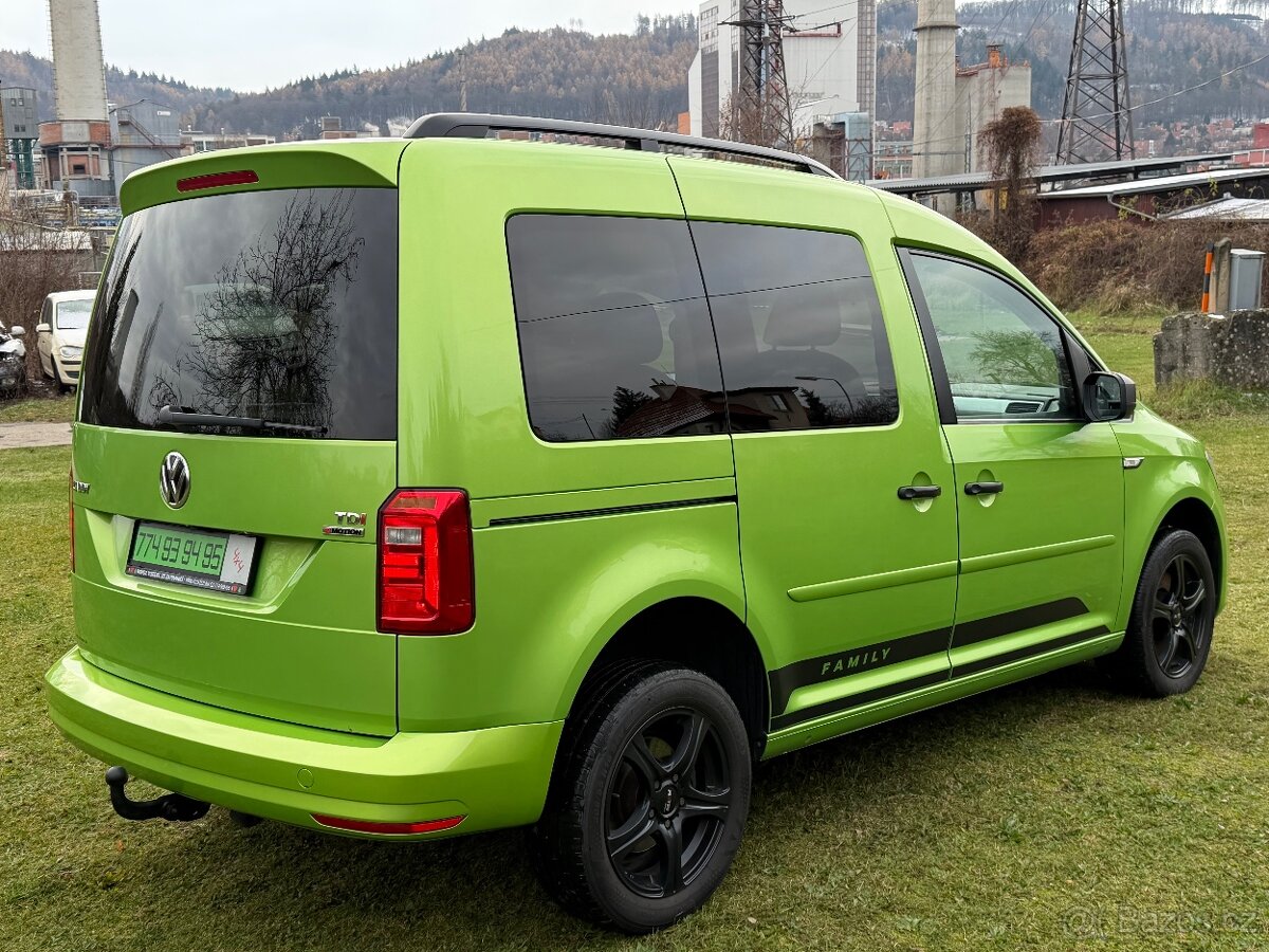 VOLKSWAGEN CADDY 2,0 TDI 4x4 - 90 KW, TOP STAV, TAŽNÉ - 4