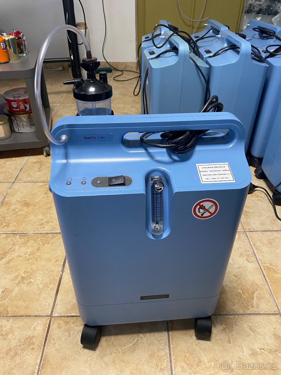 Kyslíkový koncentrátor Philips Everflo - záruka - 4